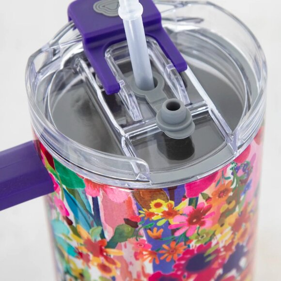 NIB - Natural Life - Bright Floral Garden Tumbler - Picture 1 of 2